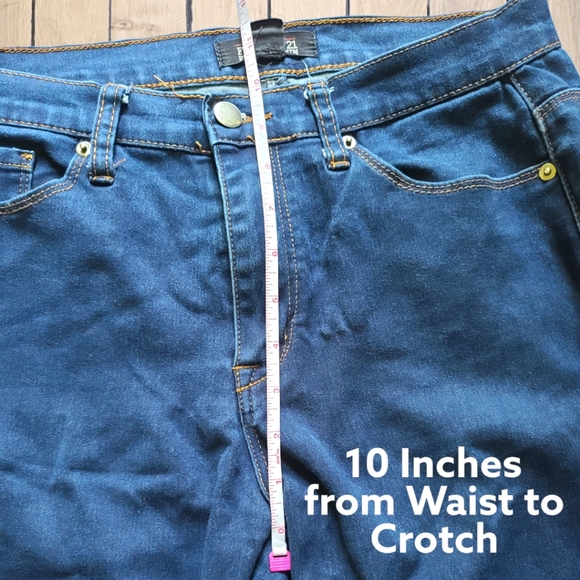 Forever 21 Premium Denim Stretch Skinny Zip Bottom Jeans Size 29 - Picture 7 of 12